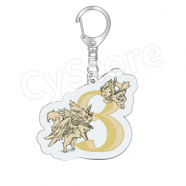 グランブルーファンタジー クラシックビィ バースデーキーホルダー 3月