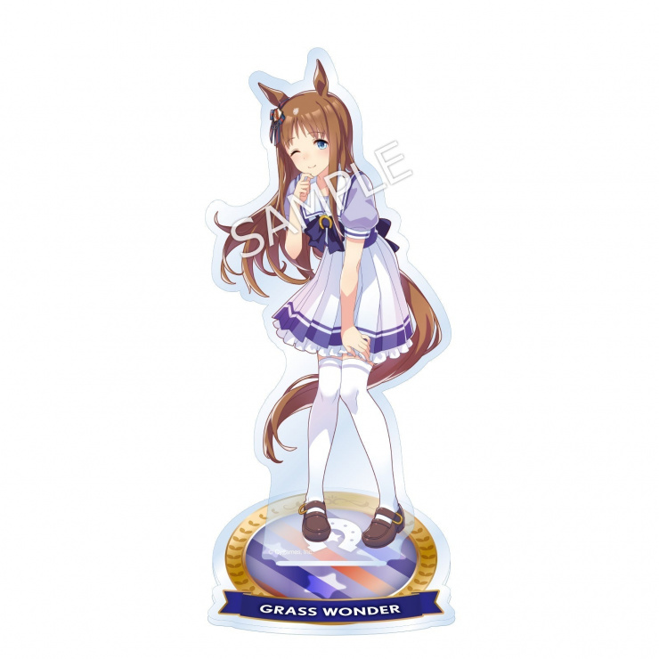 公式アクリルスタンド　【グラスワンダー】（制服Ver.）