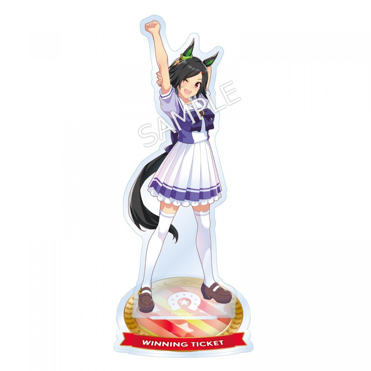 ZONEウマ娘　ウイニングチケット　　アクリルスタンド 公式アクリルスタンド 【ウイニングチケット】（制服Ver.）