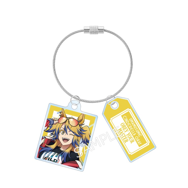 アニメ『ウマ娘 シンデレラグレイ』 オベイユアマスター 2連ワイヤーアクリルキーホルダー POP UP SHOP in マルイ