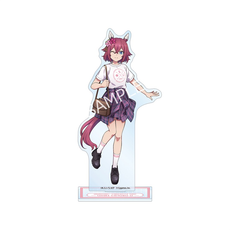 アニメ『ウマ娘 シンデレラグレイ』 サクラチヨノオー BIGアクリルスタンド POP UP SHOP in マルイ