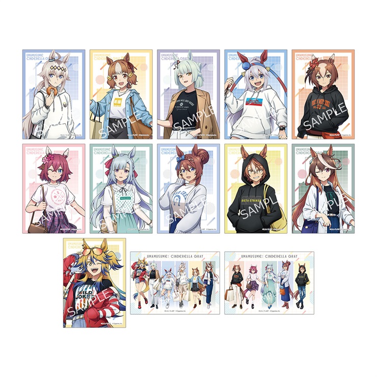 【BOX】アニメ『ウマ娘 シンデレラグレイ』 トレーディングブロマイド POP UP SHOP in マルイ
