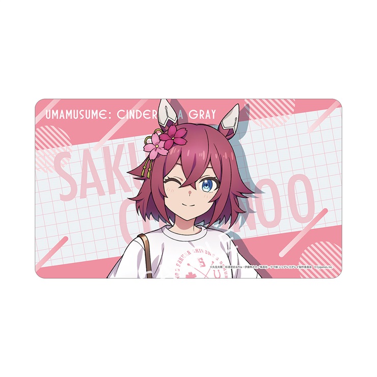 アニメ『ウマ娘 シンデレラグレイ』 サクラチヨノオー マルチデスクマット POP UP SHOP in マルイ