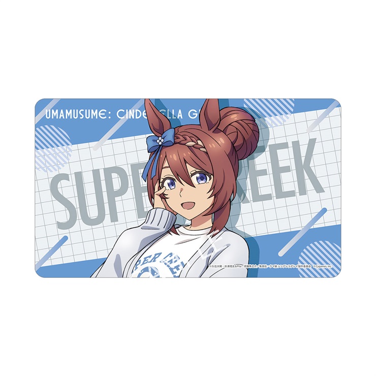 アニメ『ウマ娘 シンデレラグレイ』 スーパークリーク マルチデスクマット POP UP SHOP in マルイ
