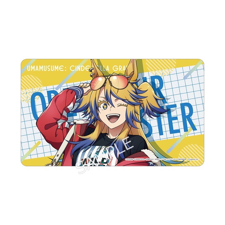 アニメ『ウマ娘 シンデレラグレイ』 オベイユアマスター マルチデスクマット POP UP SHOP in マルイ
