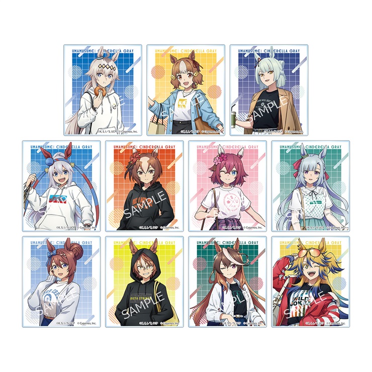 【BOX】アニメ『ウマ娘 シンデレラグレイ』 トレーディングアクリルカード POP UP SHOP in マルイ