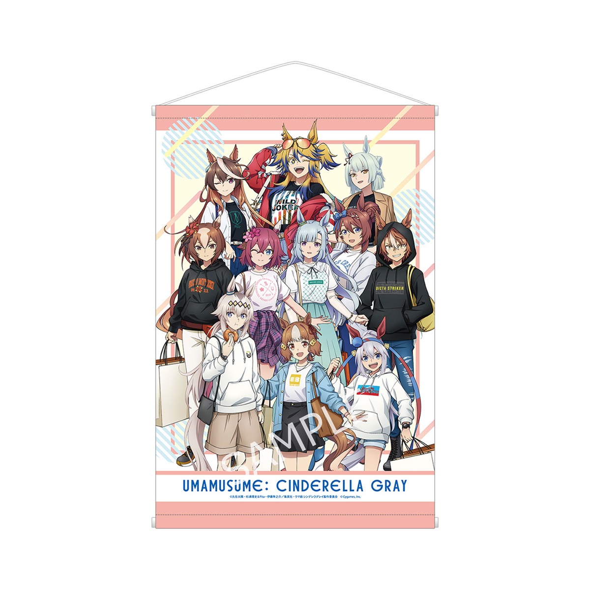 アニメ『ウマ娘 シンデレラグレイ』 集合 A1タペストリー POP UP SHOP in マルイ