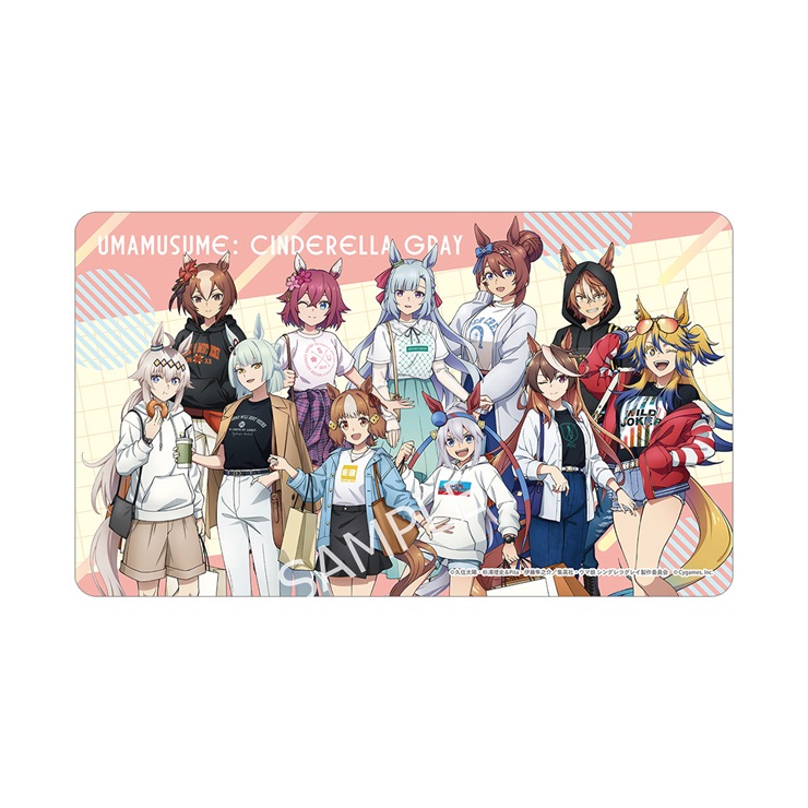 アニメ『ウマ娘 シンデレラグレイ』 集合 マルチデスクマット POP UP SHOP in マルイ