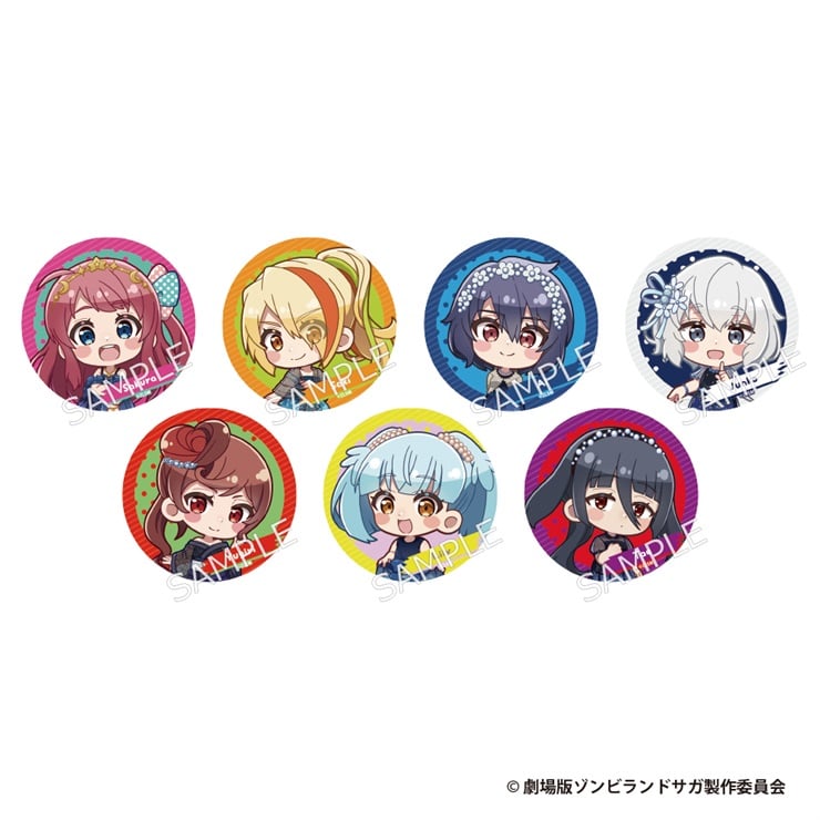 【BOX】劇場版『ゾンビランドサガ ゆめぎんがパラダイス』 トレーディング缶バッジ【コンプリート】
