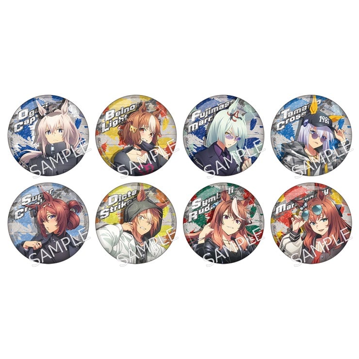 【BOX】アニメ『ウマ娘 シンデレラグレイ』 トレーディング缶バッジ rebellious style ver.
