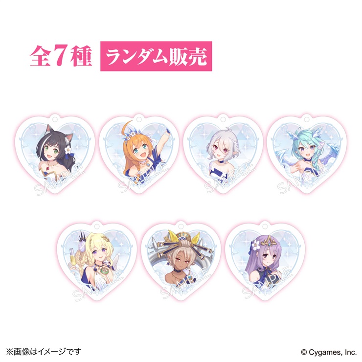 プリンセスコネクト！Re:Dive × 荻野屋コラボカフェ ランダムアクリルキーホルダー プリコネフェス2025 Aグループ