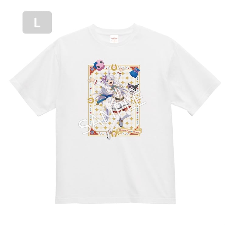 アニメ『ウマ娘 シンデレラグレイ』×サンリオキャラクターズ／Tシャツ（L)　タマモクロス×クロミ