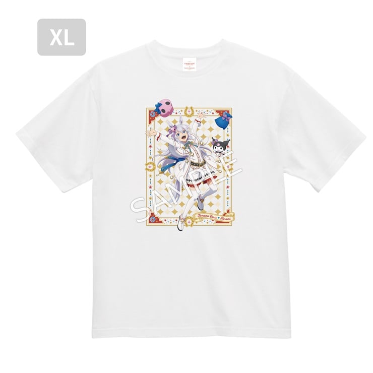アニメ『ウマ娘 シンデレラグレイ』×サンリオキャラクターズ／Tシャツ（XL)　タマモクロス×クロミ
