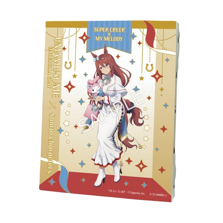 アニメ『ウマ娘 シンデレラグレイ』×サンリオキャラクターズ／キャンバスボード　スーパークリーク×マイメロディ