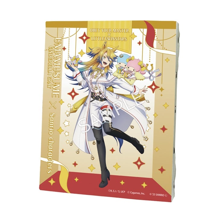 アニメ『ウマ娘 シンデレラグレイ』×サンリオキャラクターズ／キャンバスボード　オベイユアマスター×リトルツインスターズ