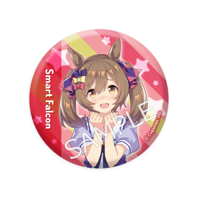 ウマ娘 スマートファルコン 缶バッジ 公式缶バッジ 【スマートファルコン】(制服Ver.)