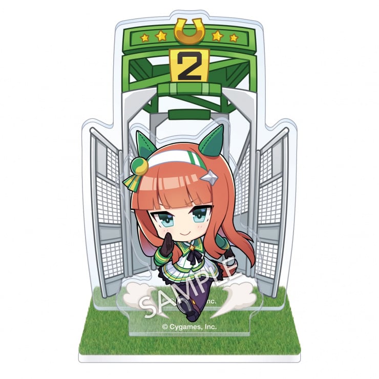ウマ娘 プリティーダービー 公式スターティングゲート アクリルスタンド 【サイレンススズカ】(芝Ver.)