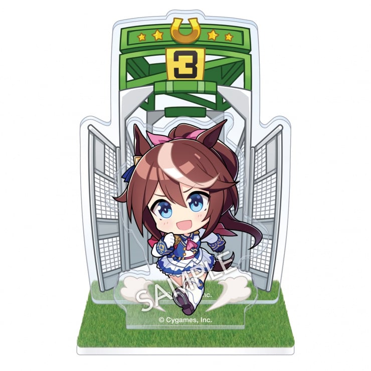 ウマ娘 プリティーダービー 公式スターティングゲート アクリルスタンド 【トウカイテイオー】(芝Ver.)