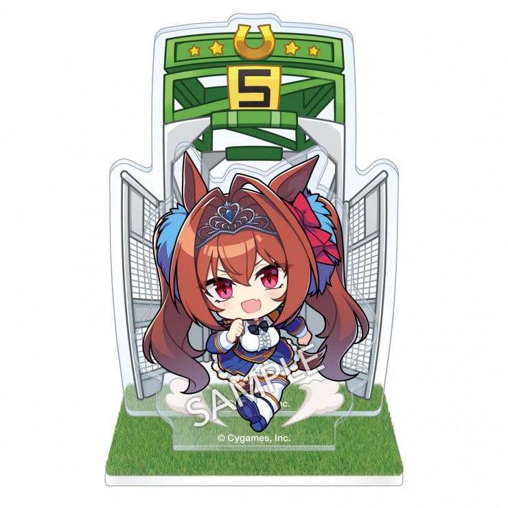 ウマ娘 プリティーダービー 公式スターティングゲート アクリルスタンド 【ダイワスカーレット】(芝Ver.)