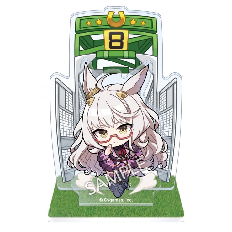 ウマ娘 プリティーダービー 公式スターティングゲート アクリルスタンド 【ビワハヤヒデ】(芝Ver.)