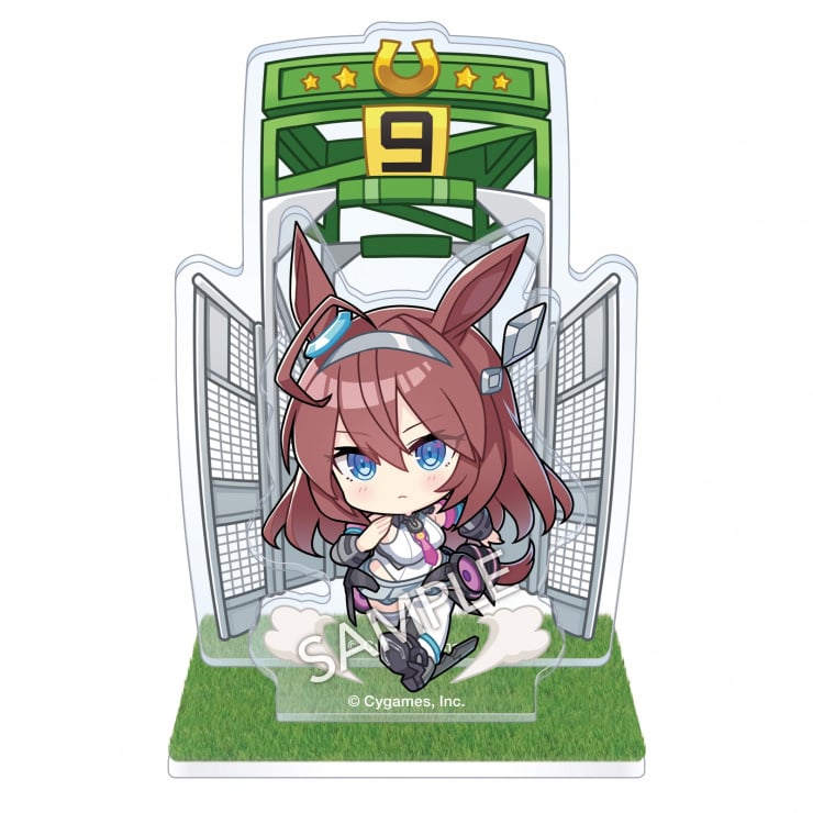 ウマ娘 プリティーダービー 公式スターティングゲート アクリルスタンド 【ミホノブルボン】(芝Ver.)
