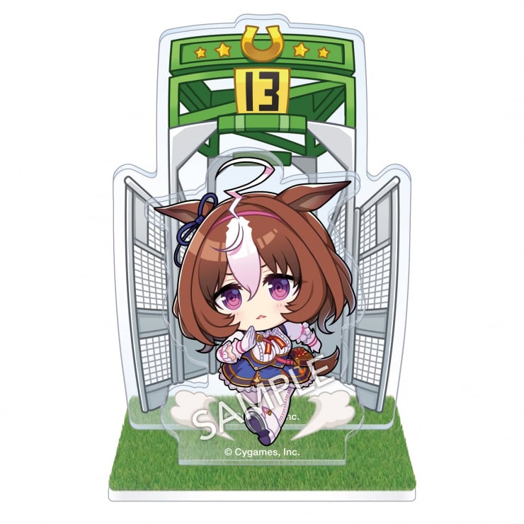 ウマ娘 プリティーダービー 公式スターティングゲート アクリルスタンド 【メイショウドトウ】(芝Ver.)