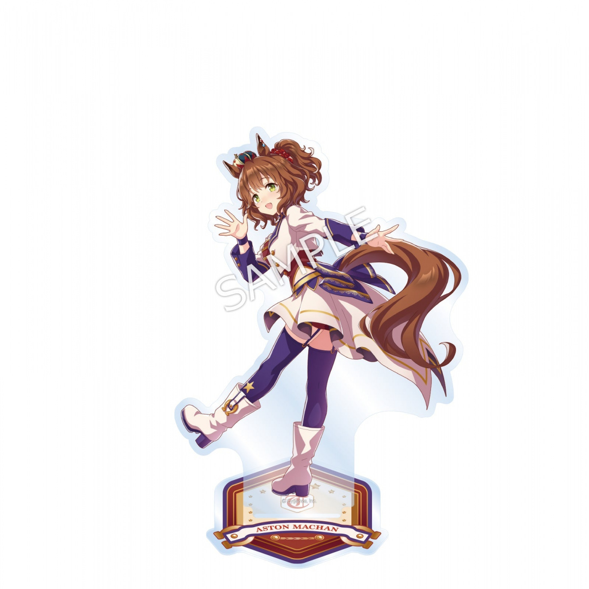 ウマ娘 プリティーダービー アストンマーチャン サイン箔押し キラカード ウマ娘 プリティーダービー アストンマーチャン サイン箔押し