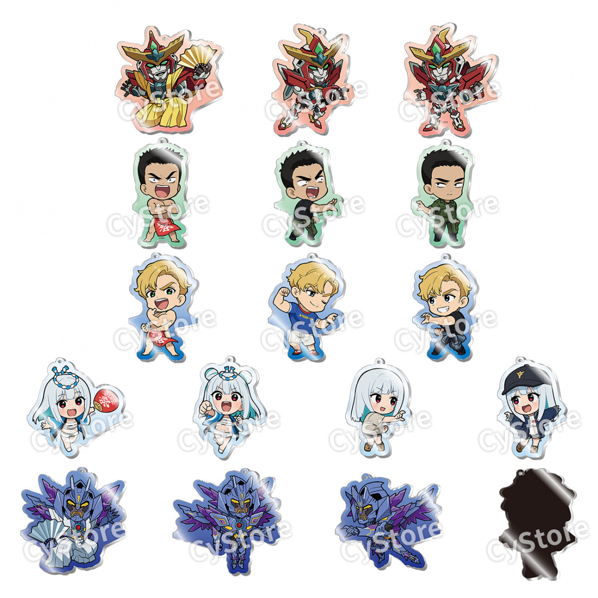 は*ん様 バッテリィズコレカ、アクキー バッテリィズ エース Acrylic Key Chain by 上方ホンキッキーズ