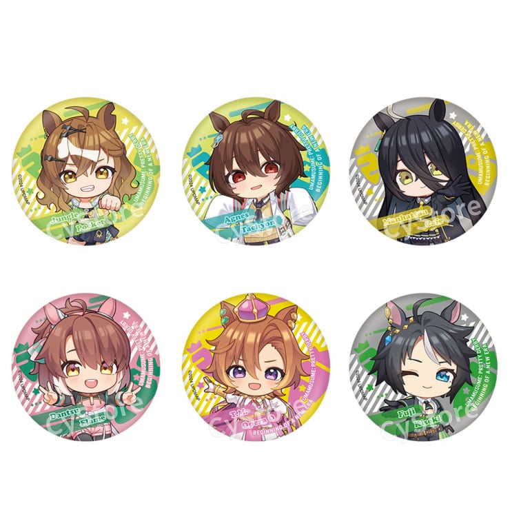 【BOX】劇場版 『ウマ娘 プリティーダービー 新時代の扉 』 デフォルメ缶バッジ