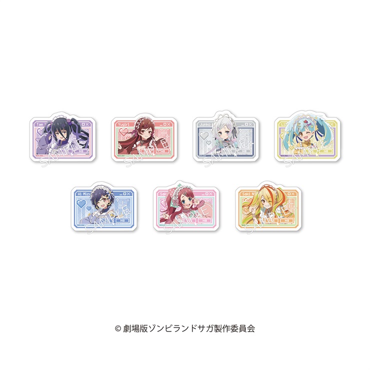 【BOX】劇場版『ゾンビランドサガ ゆめぎんがパラダイス』 描き下ろしステッカー