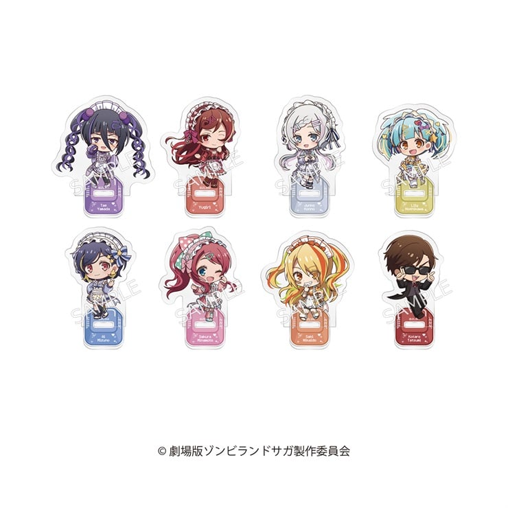 【BOX】劇場版『ゾンビランドサガ ゆめぎんがパラダイス』 ミニキャラアクリルスタンド