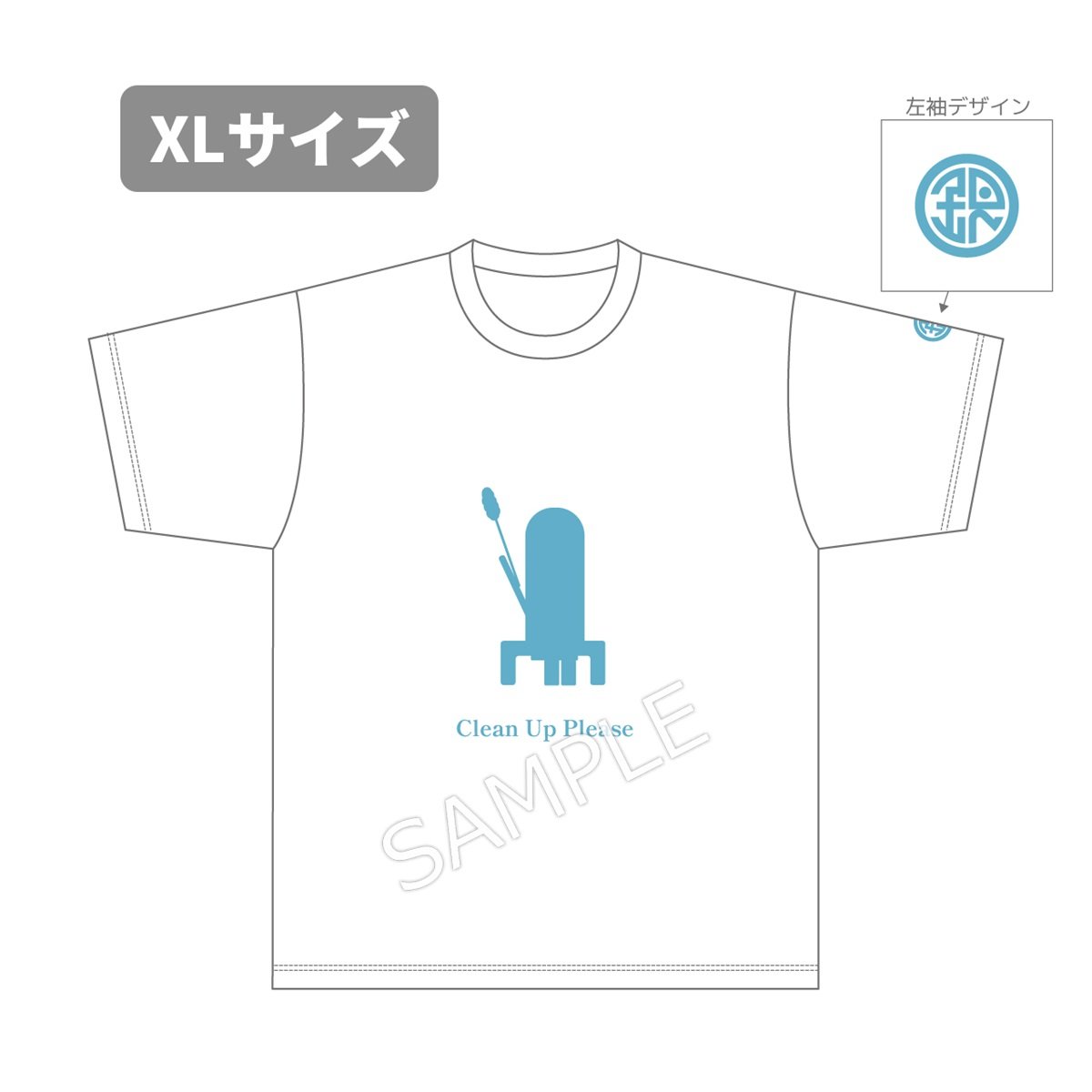 オリジナルTVアニメ「アポカリプスホテル」お掃除ロボ（甲）Tシャツ XLサイズ