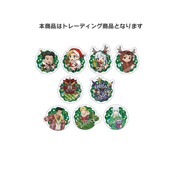 TVアニメ「勇気爆発バーンブレイバーン」 トレーディングダイカットステッカー