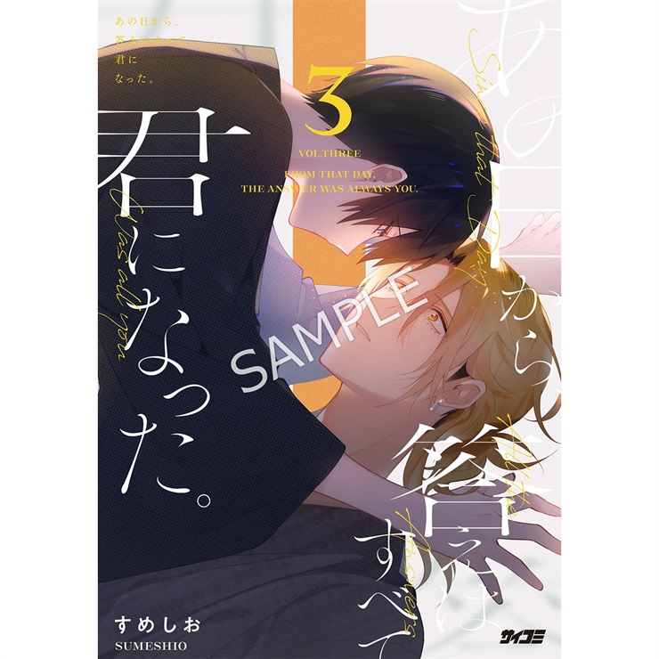 『あの日から、答えはすべて君になった。』 3巻