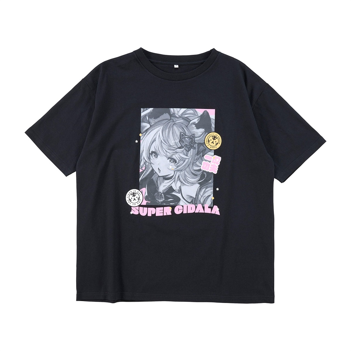 キャラクターグラフィックTシャツ(スーパーシンダラ) Mサイズ