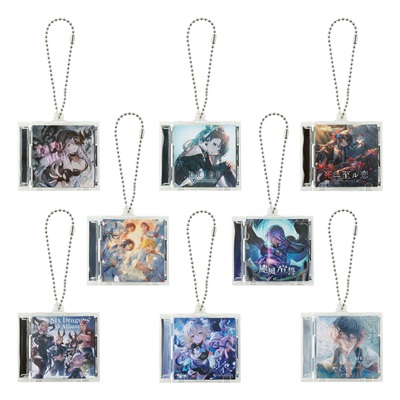 【バラ売り可】水瀬いのり　歴代CDジャケット　アクリルキーホルダー 水瀬いのり CDジャケ写風アクリルキーホルダー全種セット新品未