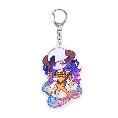 リバーシブルアクリルキーホルダー(オロロジャイア女)