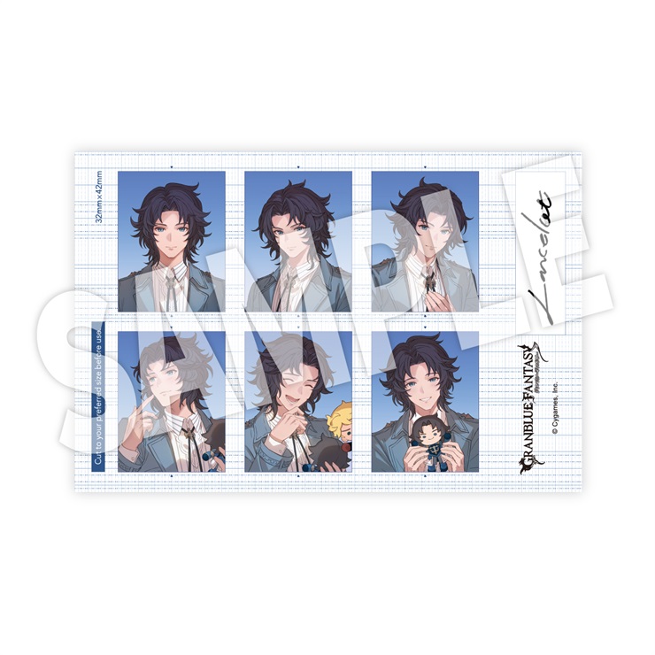 証明写真風ステッカー(ランスロット)