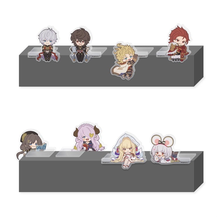 コーナーアクリルスタンド