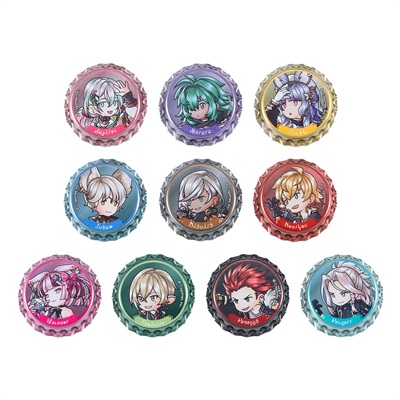 王冠型缶バッジ