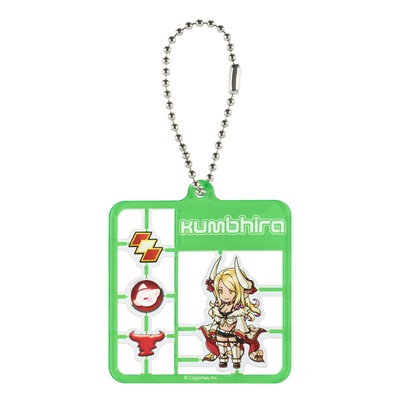 グラブル キャラクレ アクリルキーホルダー プラモデル風アクリルキーホルダー(クビラ)