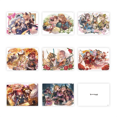 サプチケイラストクリアファイル Vol.4