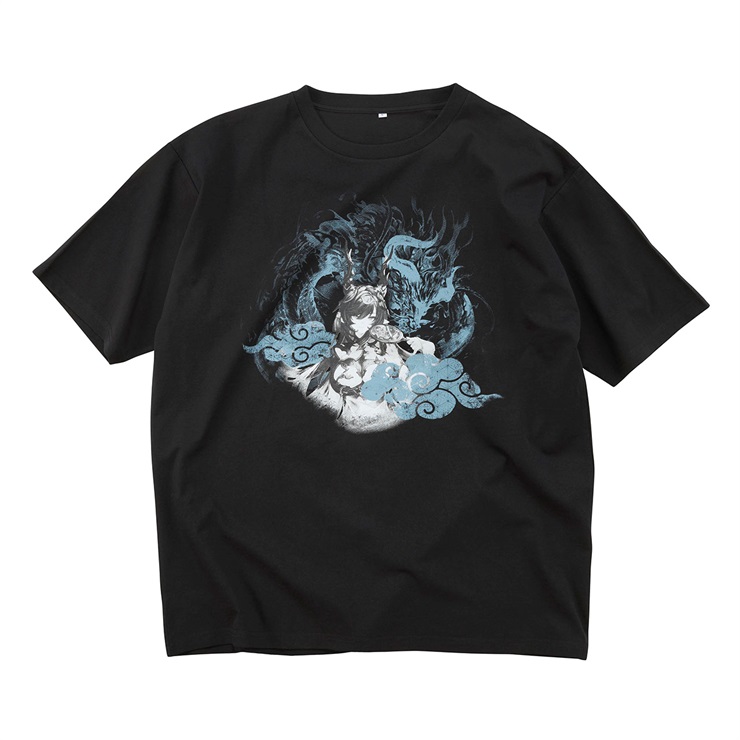 キャラクターグラフィックTシャツ(ハイラ) Lサイズ