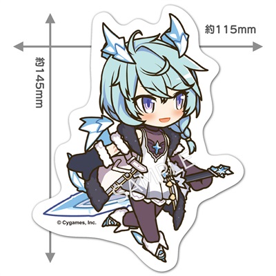 プリンセスコネクト！Re:Dive 屋外対応マグネットステッカー シェフィ