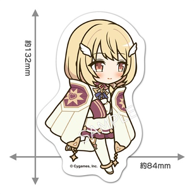 プリンセスコネクト！Re:Dive 屋外対応マグネットステッカー クリア