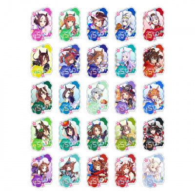 ウマ娘 缶バッジ ハッピーミーク ハチャウマ