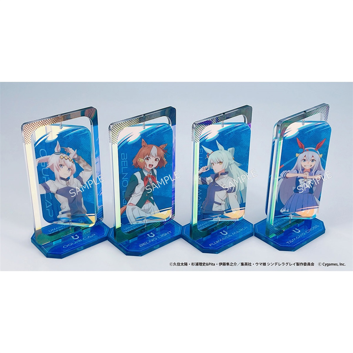 アニメ『ウマ娘 シンデレラグレイ』 回転アクリルスタンド