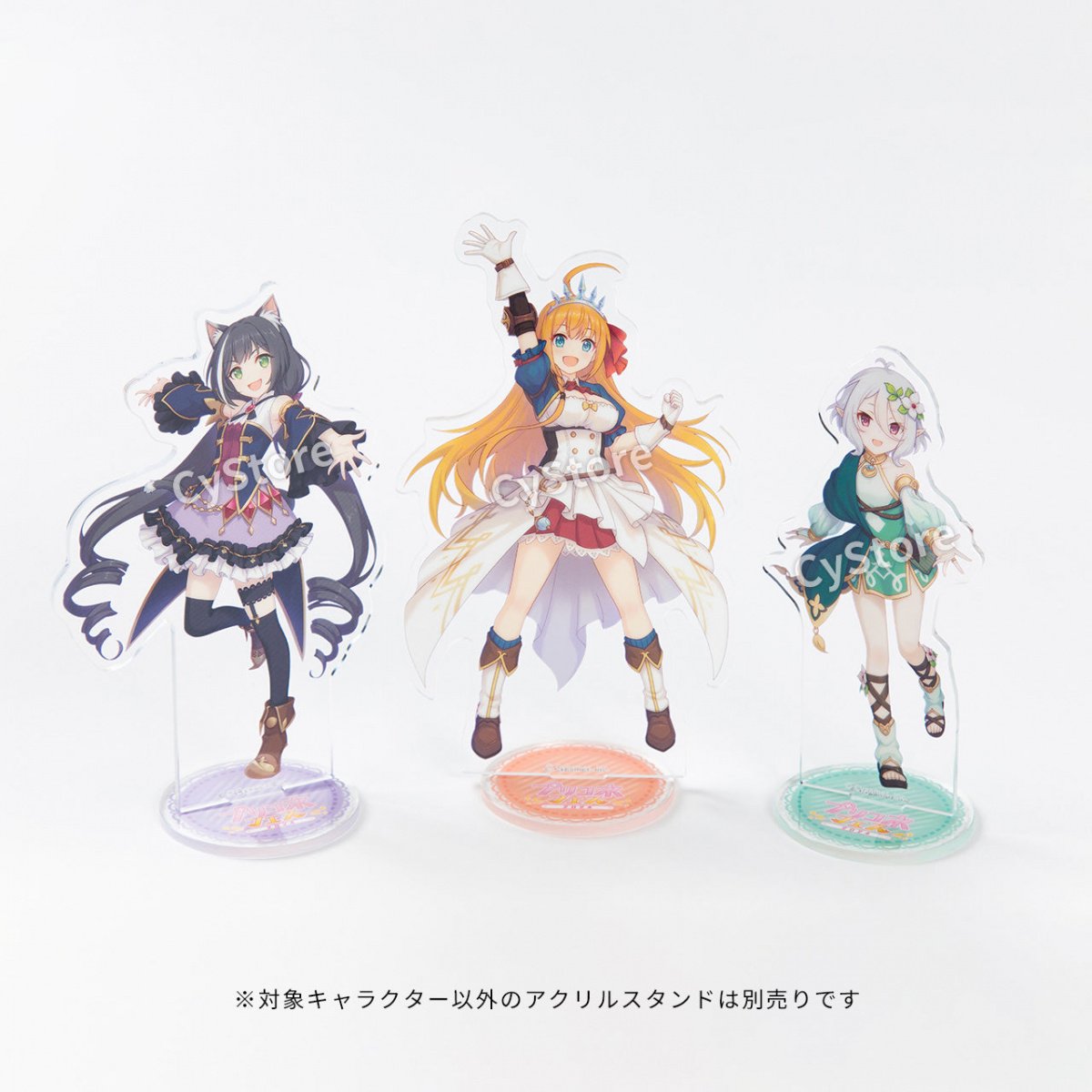 プリュネフェス2025アクリルスタンド キャルミソラコッコロぺコリーヌ5点セット プリコネフェス2024 アクリルスタンド キャル