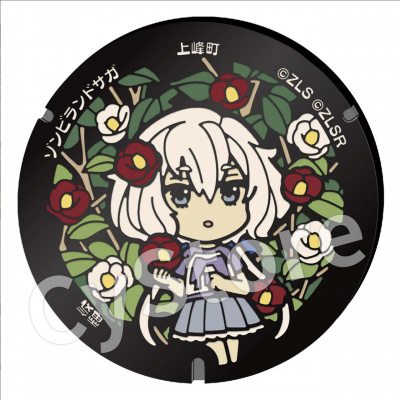 ゾンビランドサガ ミニチュアマンホール 上峰町 紺野純子 Tシャツ