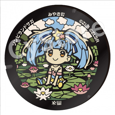 ゾンビランドサガ ミニチュアマンホール みやき町 星川リリィ Tシャツ